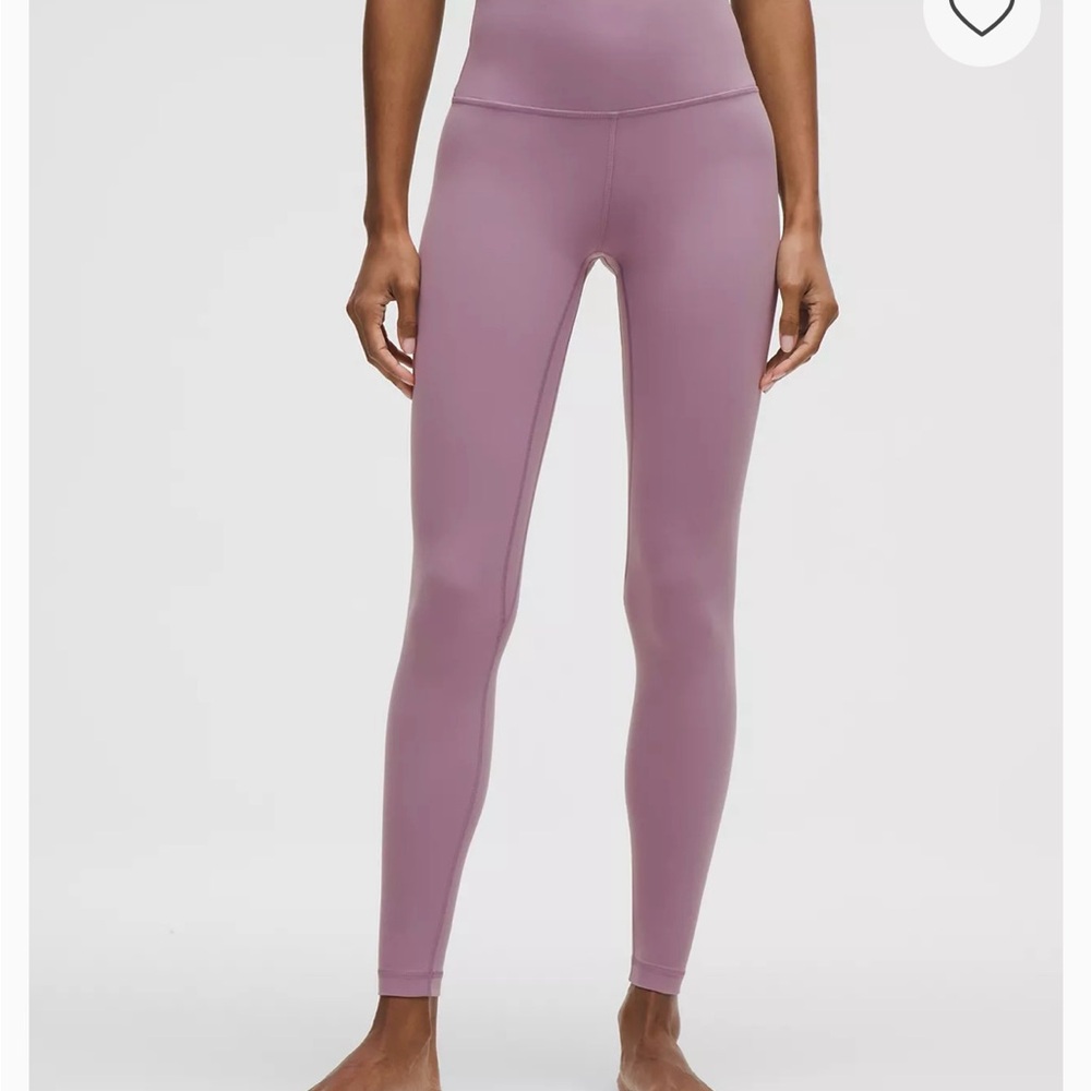 Lululemon Athletica Orchid Pink Leggings High-Waisted Performance